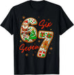 67 Christmas Trending Meme Saying 6 7 Meme Costume Xmas T-Shirt