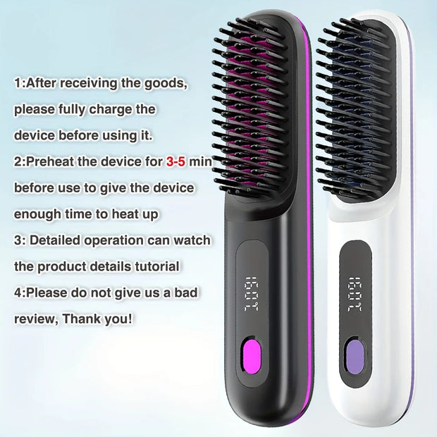 Everyday Cordless Grooming Hair Brush